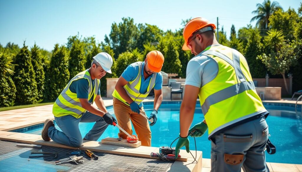 professional pool builders
