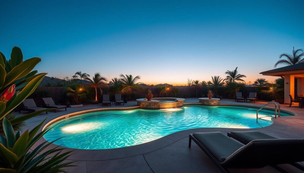 backyard pool paradise