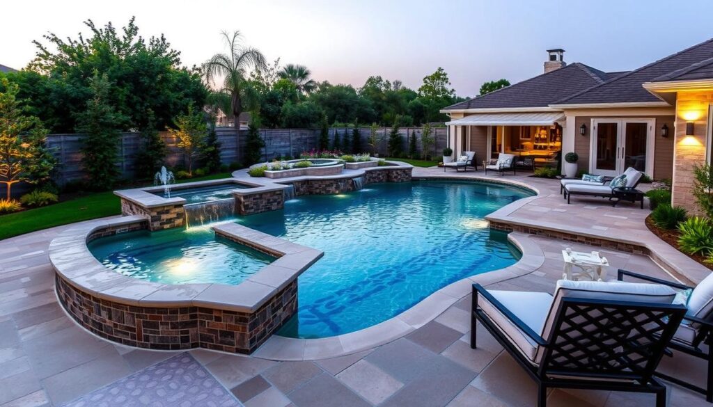 custom pool installation