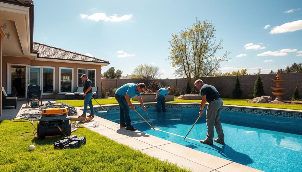 professional pool installers